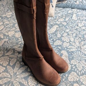 Eddie Bauer Brown Over the Knee Boots